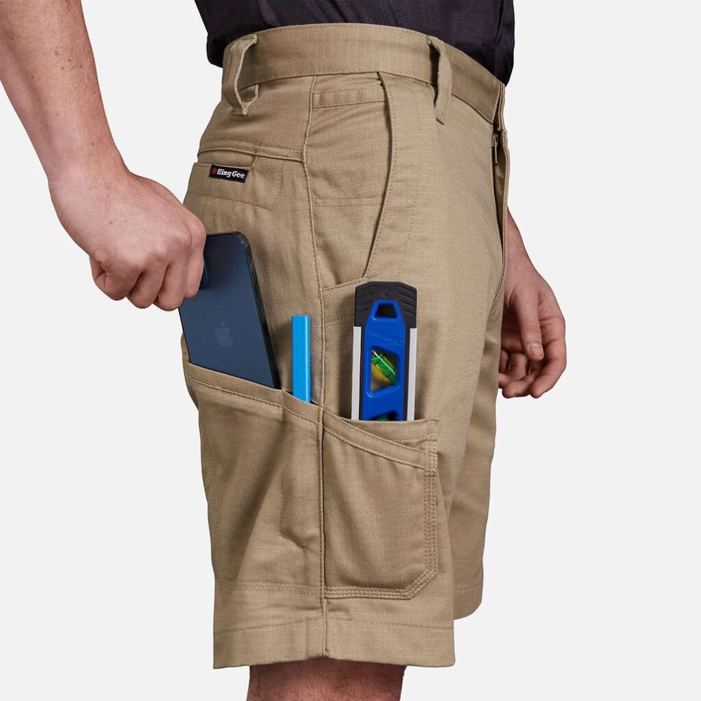 King Gee Mens Workcool 2 Cargo Shorts