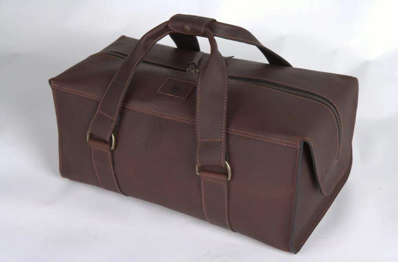 Weekender Leather Gear Bag