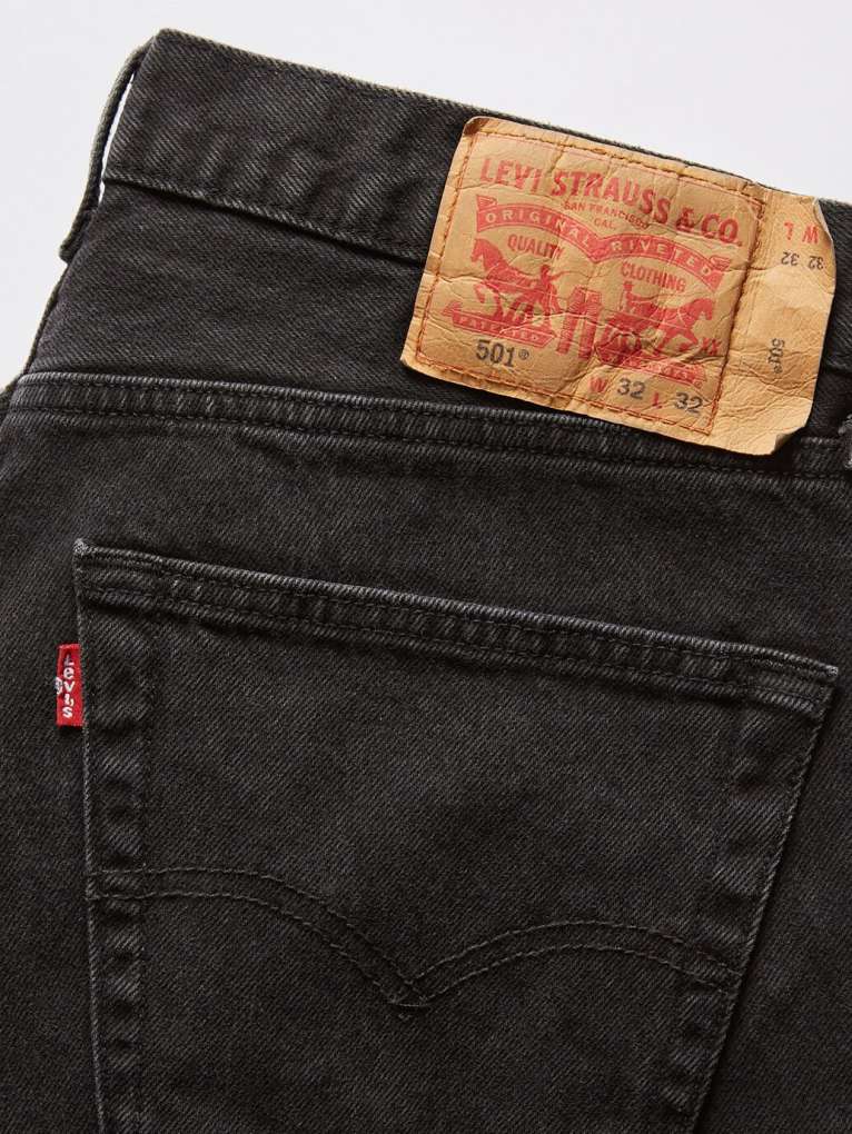 Levis Mens 501 Chilly Weather Jeans