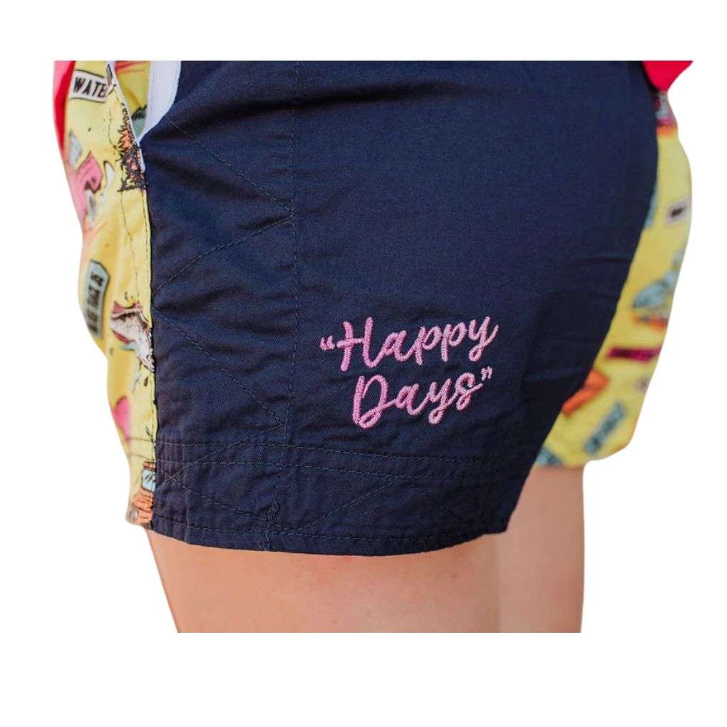 Mary G Happy Days Classic Harlequin Shorts