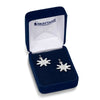 Montana Spur Rowel Silver Earring
