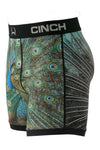 Cinch Mens Peacock Boxers MXY6009016