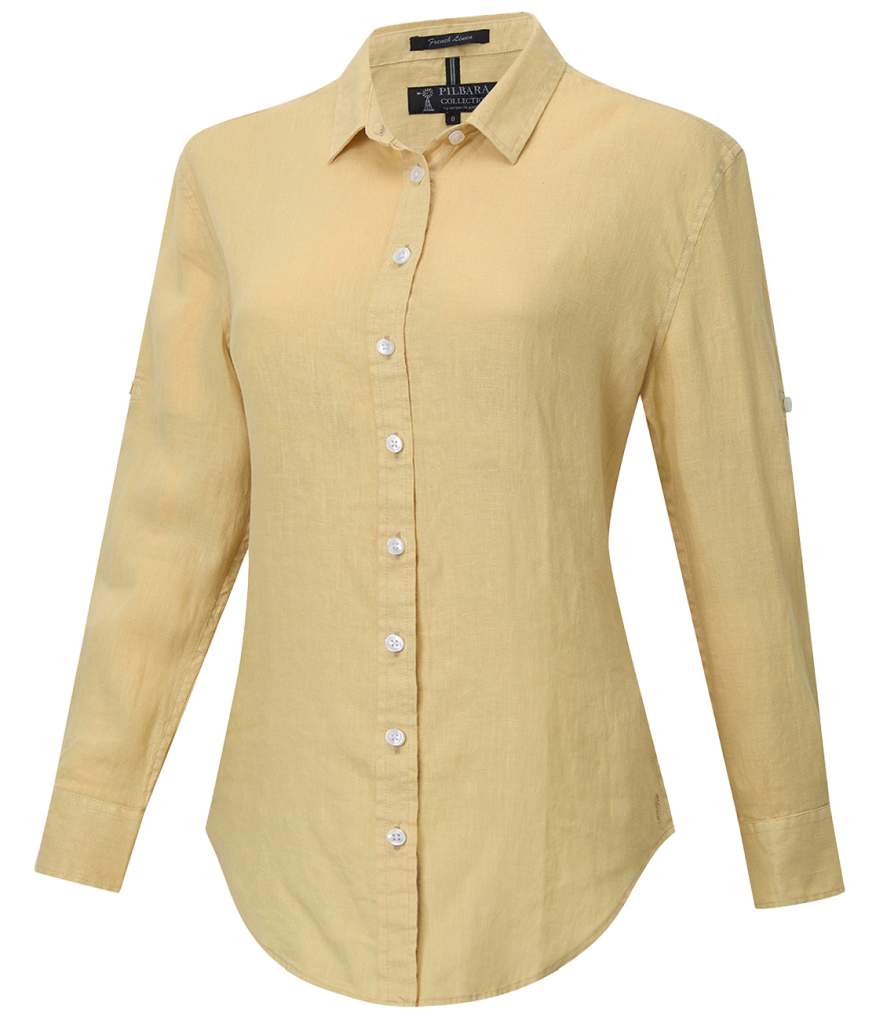 Ritemate Pilbara Ladies Florence Desert Linen Shirt