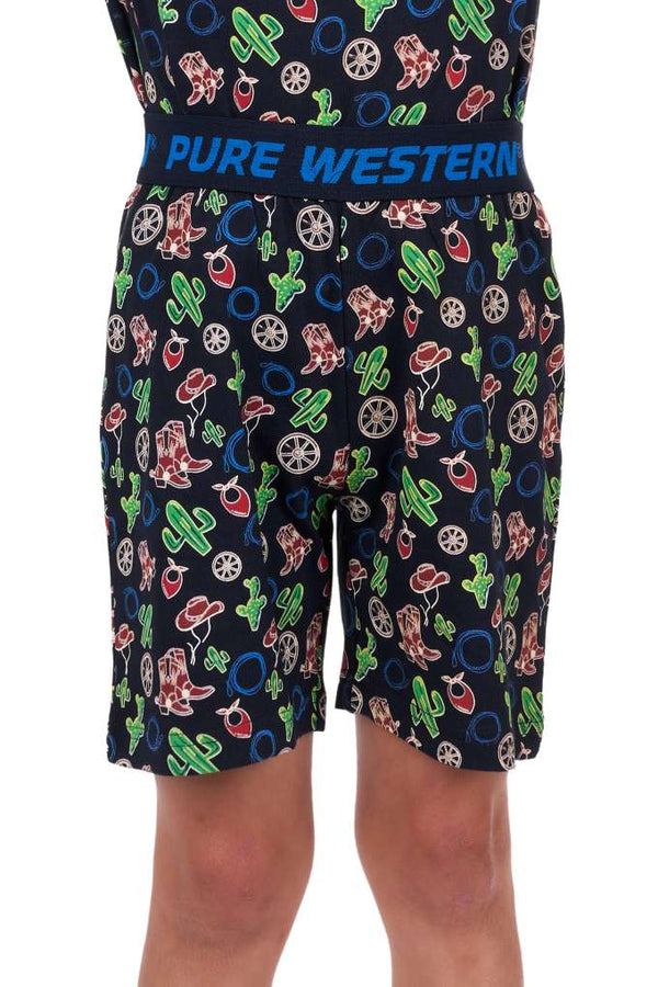 Pure Western Boys Wild West Pjs | The Top Saddlery