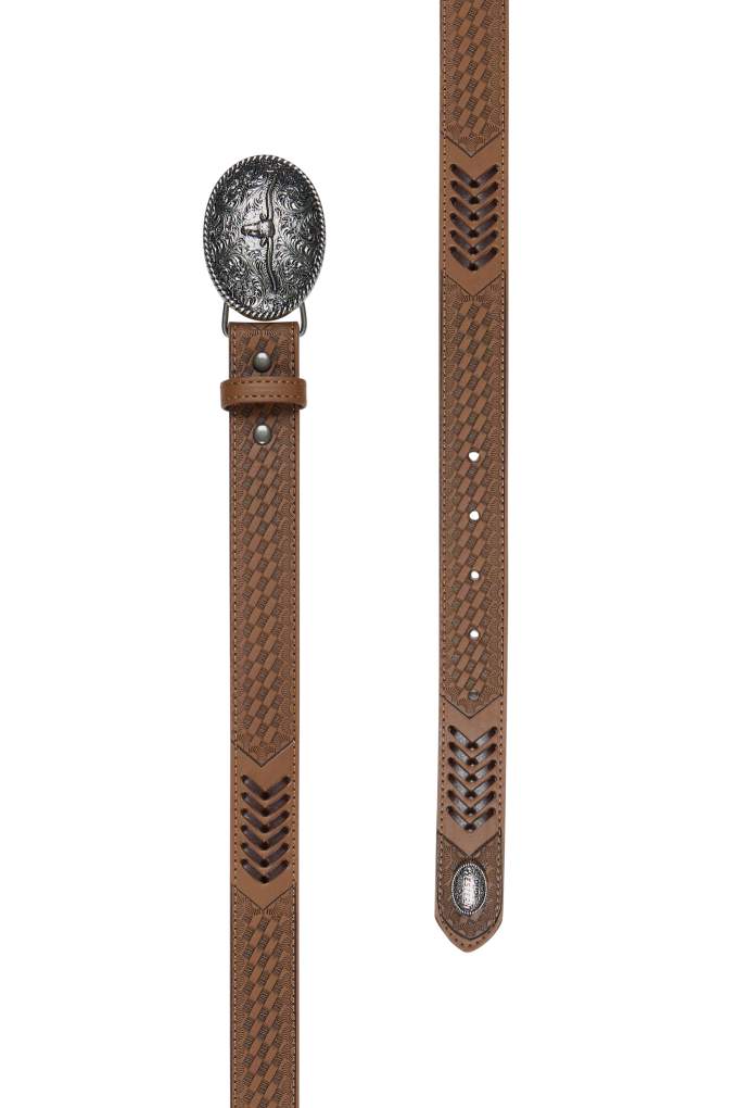 Pure Western Kids Jayson Belt Tan