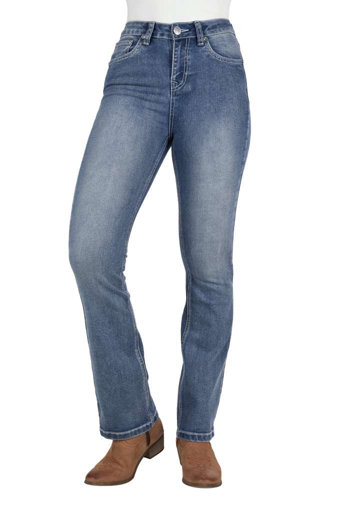Pure Western Ladies Amy Hi Rise Boot Cut Jeans