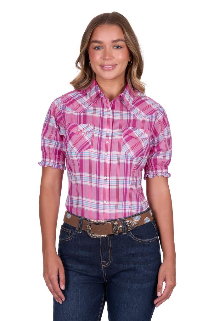 Pure Western Ladies Leni S/S Shirt