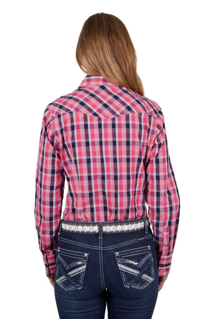 Pure Western Ladies Lulu Check Shirt