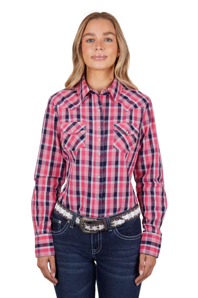 Pure Western Ladies Lulu Check Shirt