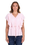 Pure Western Ladies Nikita S/S Blouse