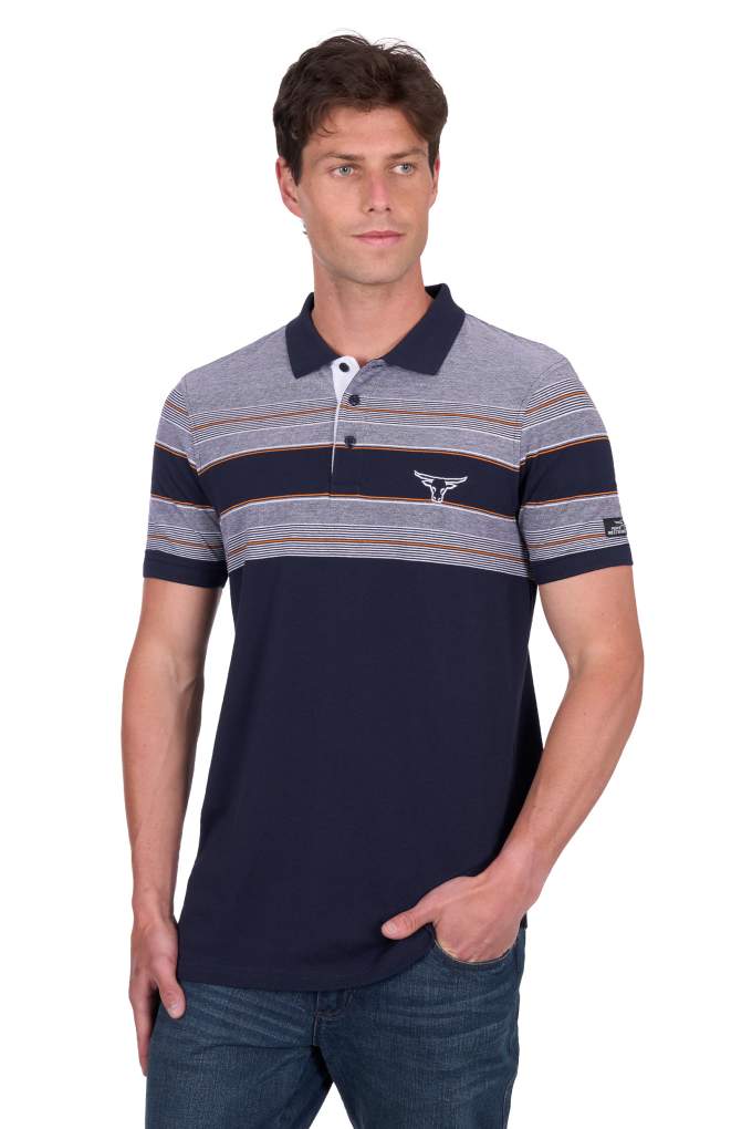 Pure Western Mens Brad Polo