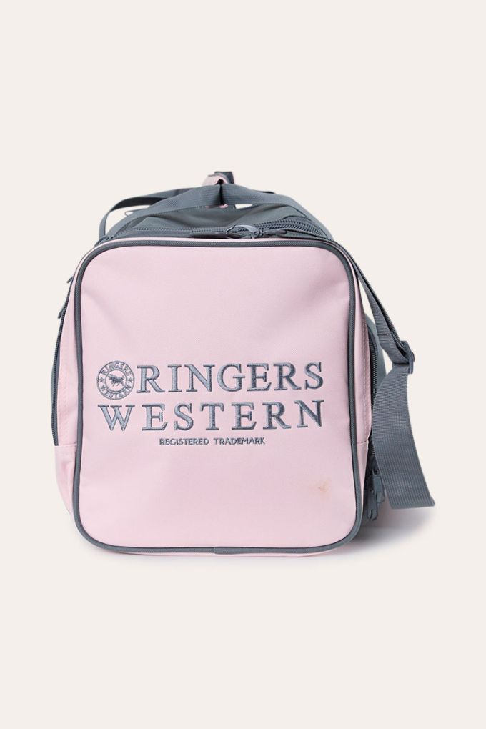Ringers Western Rider Go Sports Bag - Charcoal/Pastel Pink