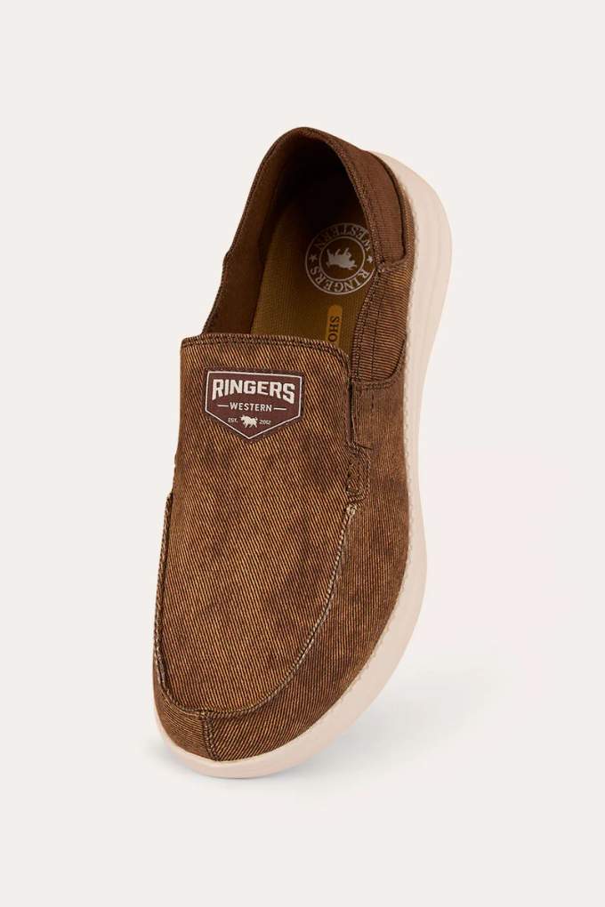 Ringers Western Cruiza Slip On Rusty Brown