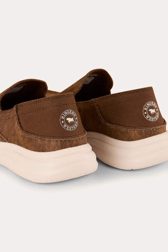 Ringers Western Cruiza Slip On Rusty Brown