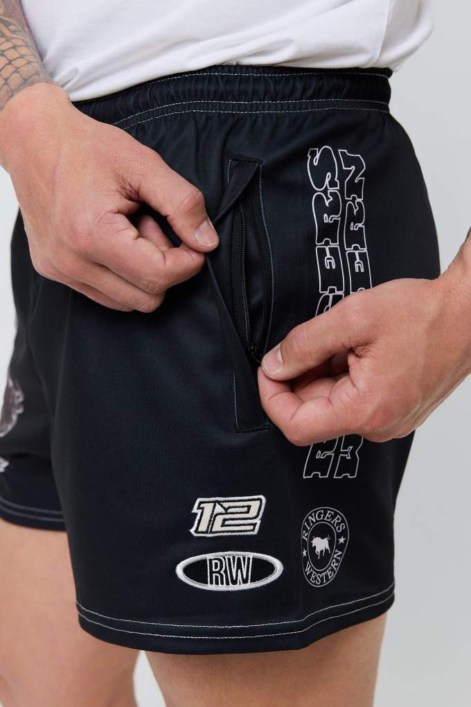 Ringers Western Mens Dust Devil Footy Shorts