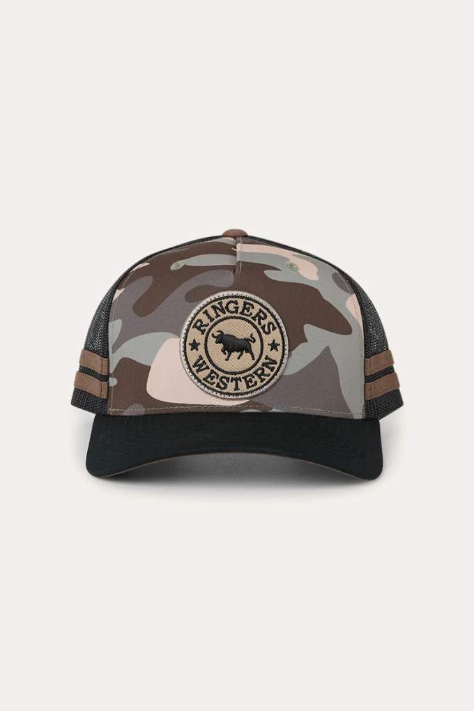Ringers Western Hard Find Camo McCoy Trucker Cap