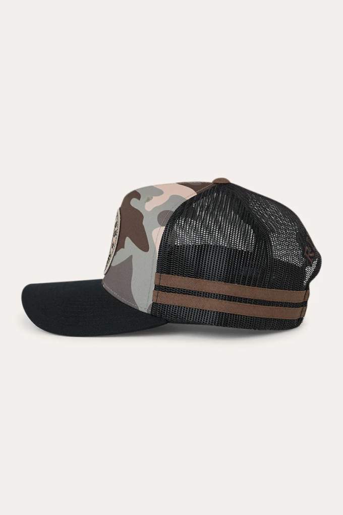 Ringers Western Hard Find Camo McCoy Trucker Cap