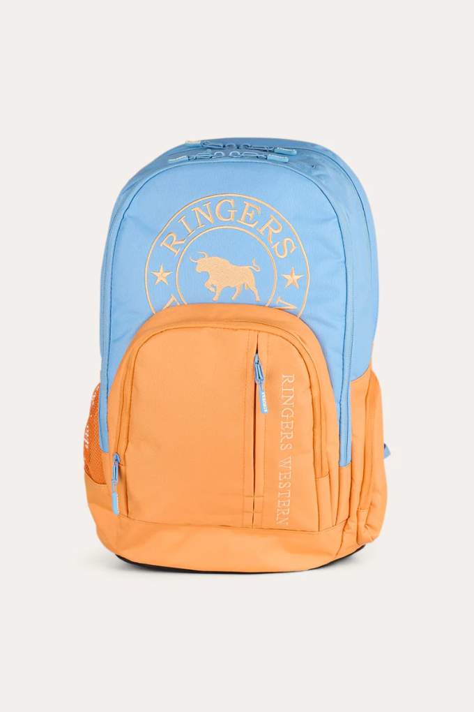 Ringers Western Holtze Backpack - Light Blue/Orange