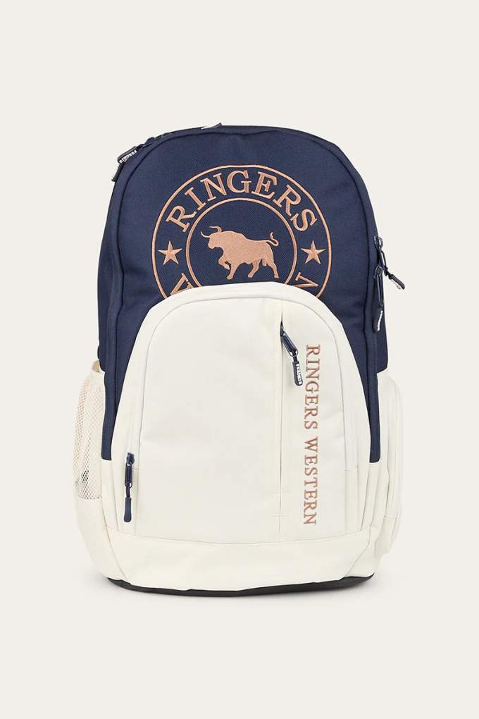 Ringers Western Holtze Backpack - Navy/Off White