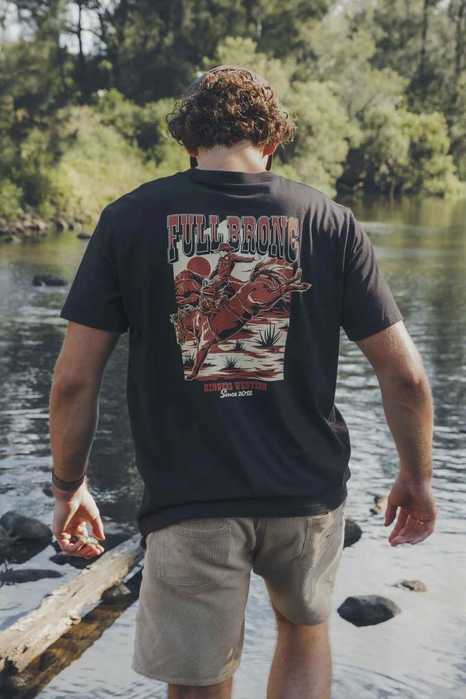 Ringers Western Mens Full Bronc Tee