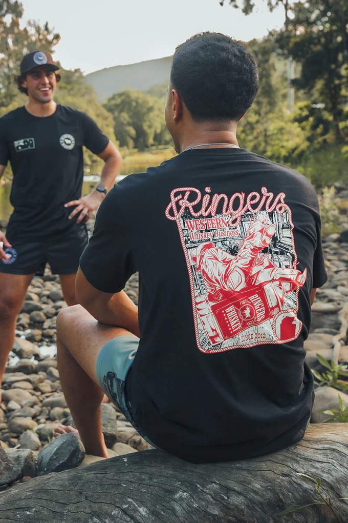 Ringers Western Mens Whiskey Business Loose Tee