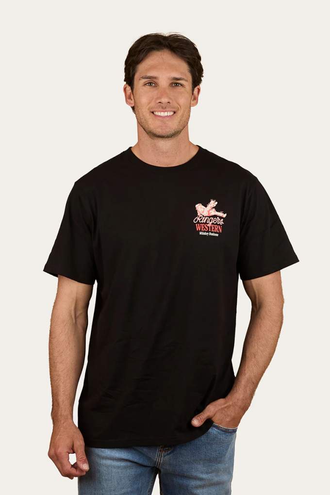 Ringers Western Mens Whiskey Business Loose Tee