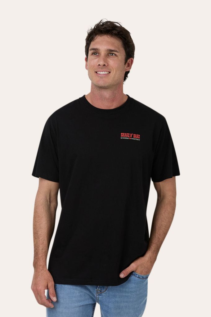 Ringers Western Mens Shake N Bake Loose Fit Tee