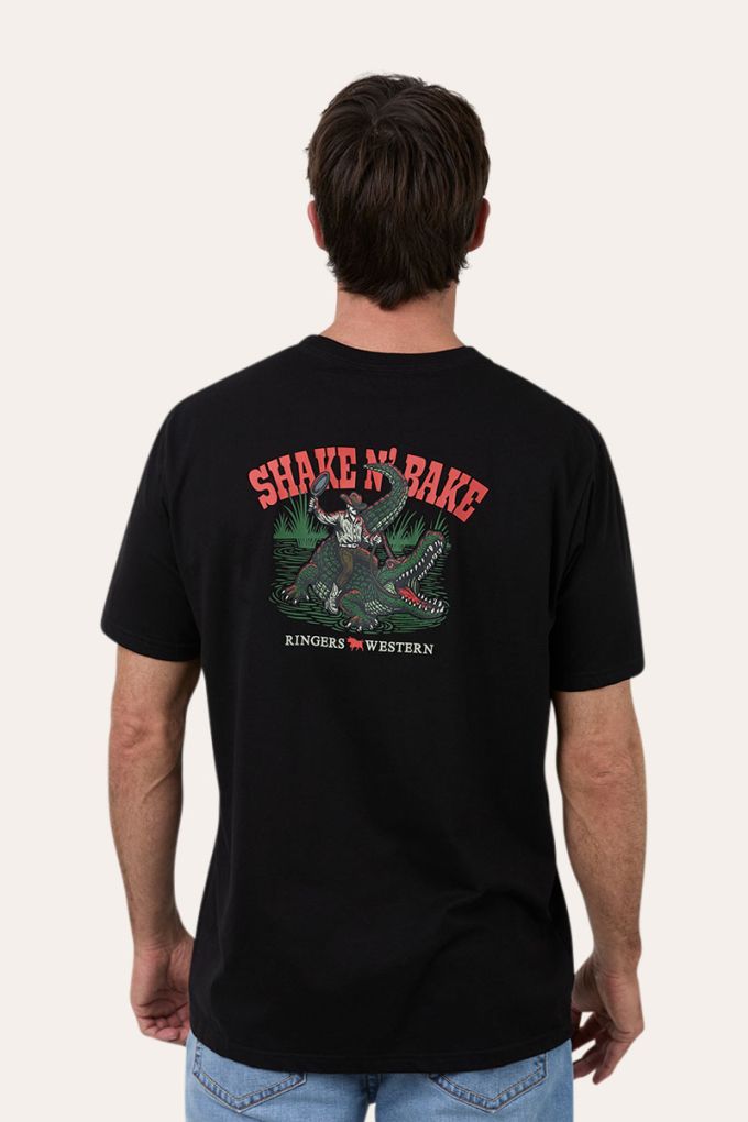 Ringers Western Mens Shake N Bake Loose Fit Tee