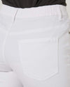 Pilbara Ladies Mia White Cotton Stretch Shorts