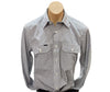 Ritemate Pilbara Mens Check Diesel/White Dual Pocket Shirt