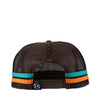 Roper Cowfolk Sunset Trucker Cap Chocolate