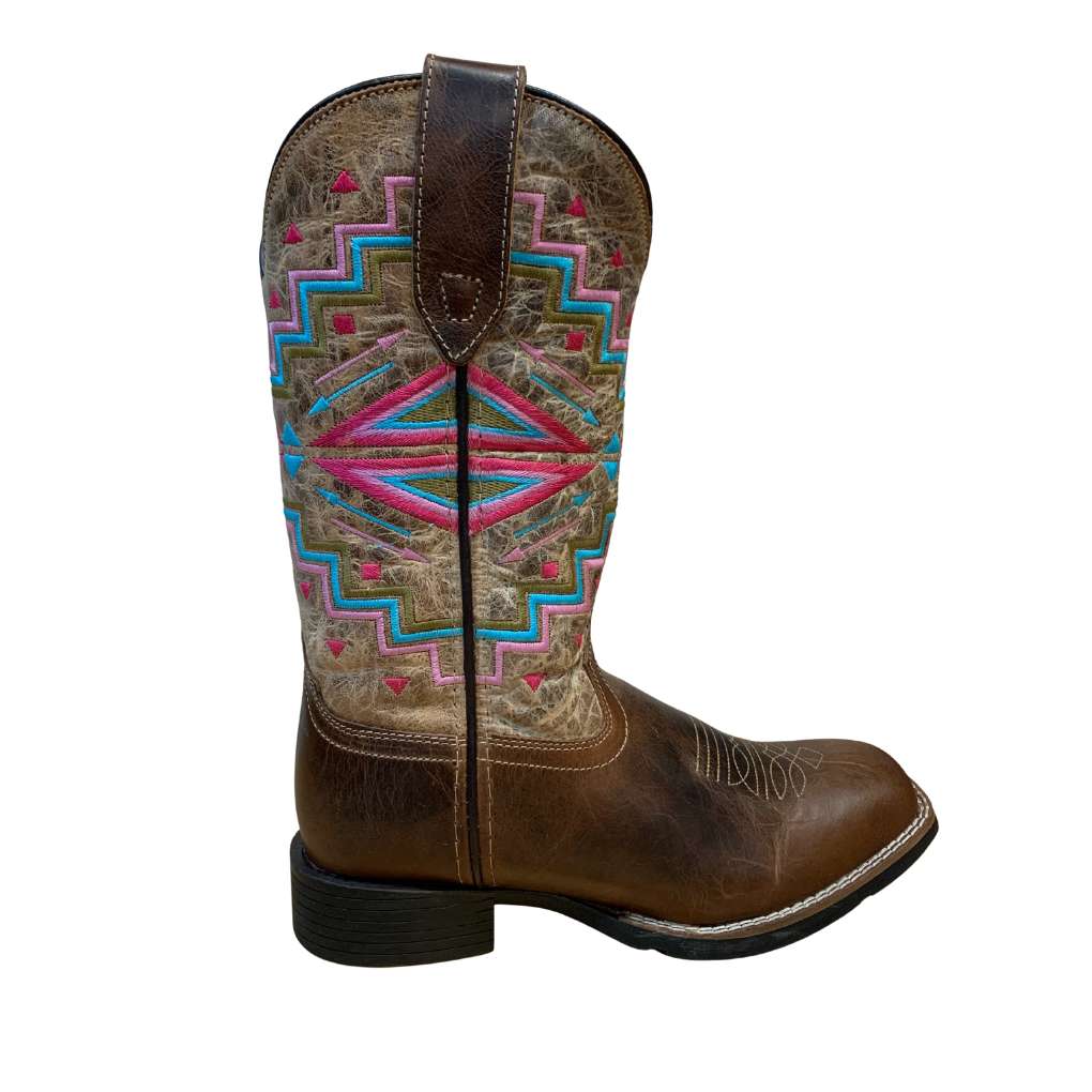 Roper Ladies Monterey Aztec Brown