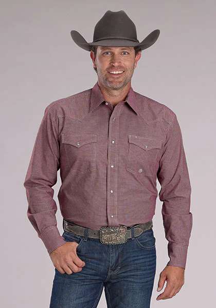 Roper Mens Amarillo Check 01278201 Shirt