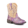 Roper Toddler Southwest Glitter Purple/Tan 09-017-1225-3361