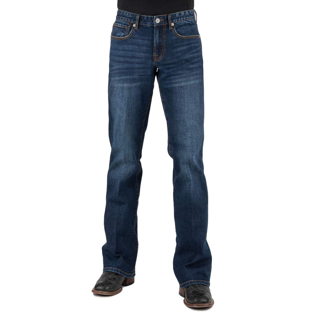 Stetson Mens 1014 Rocker Cord Blue Jeans