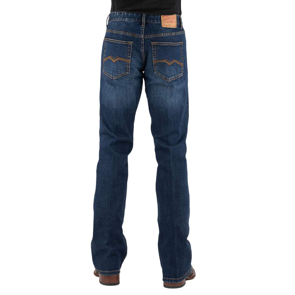 Stetson Mens 1014 Rocker Cord Blue Jeans