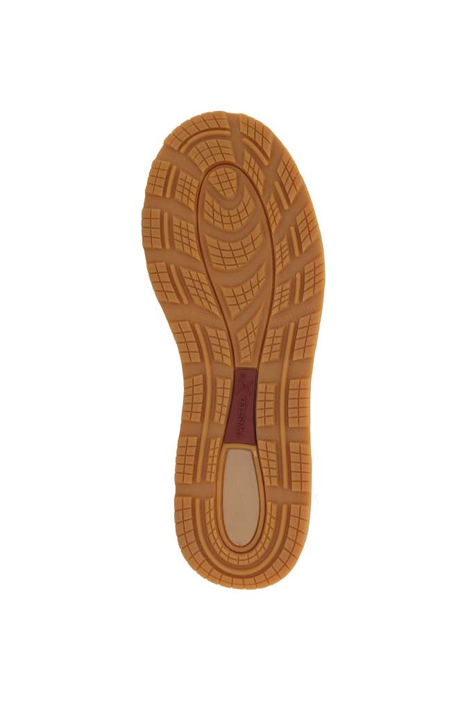 Twisted X Mens Cellstretch Wedge Slip On Lion Tan