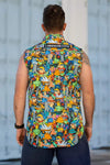 TradeMutt Mens The Big Smoke Territory Sleeveless Workshirt