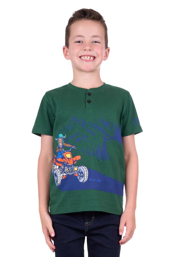 Thomas Cook Boys Devon Henley Tee