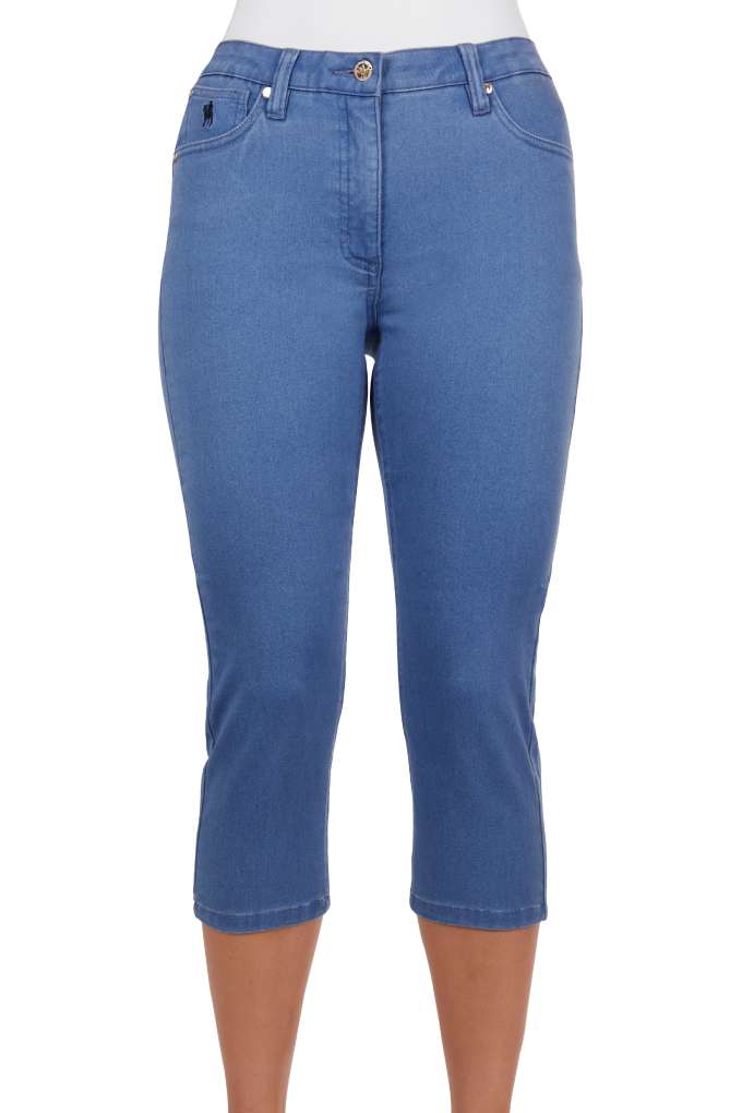 Thomas Cook Ladies Suzie Slimmer Capri The Top Saddlery