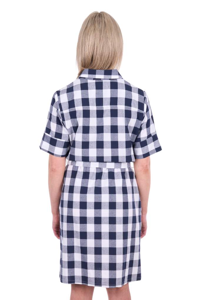 Thomas Cook Ladies Victoria Check Shirt Dress