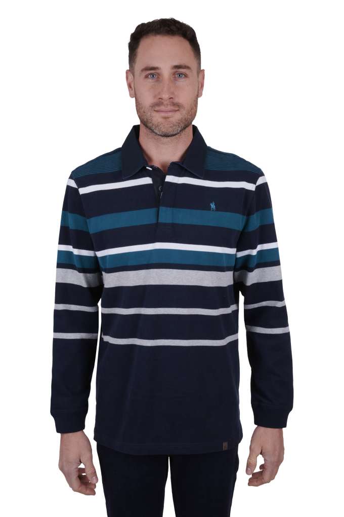 Thomas Cook Mens Watson Stripe Rugby