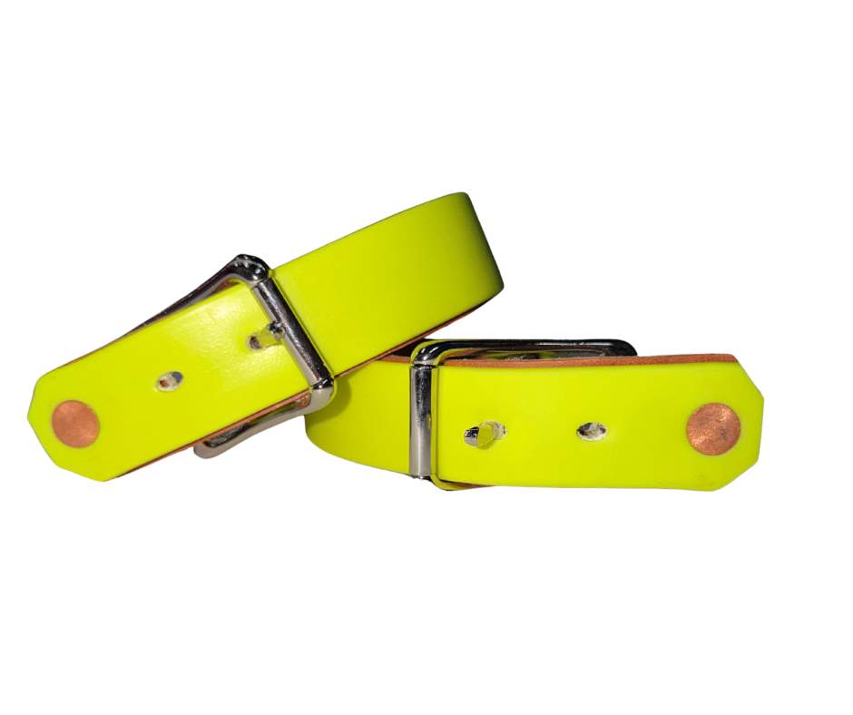 Tts hobble Straps Pvc Leather Lined 1 1/4Inch /Pr