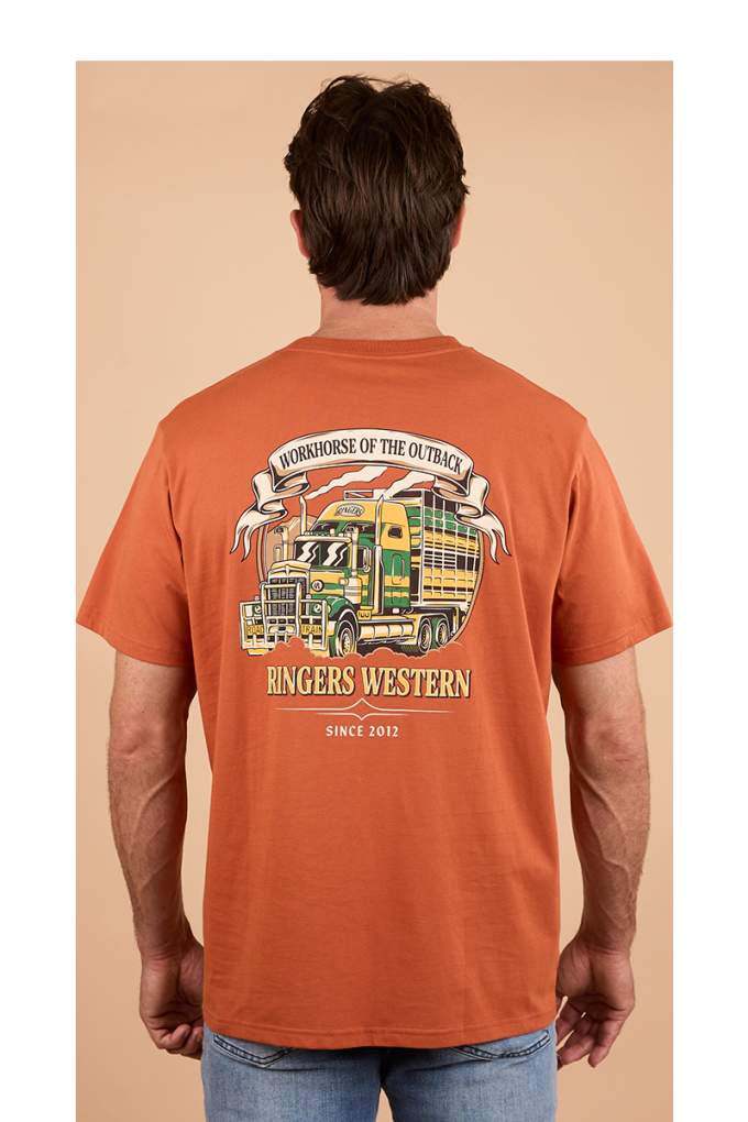 Ringer Western Mens Workhorse Tee