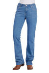 Wrangler Ladies Austin Qbaby Faded Blue Jean