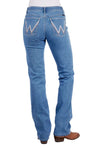 Wrangler Ladies Austin Qbaby Faded Blue Jean