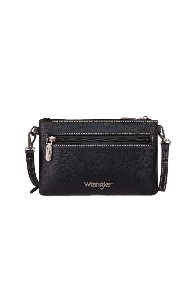 Wrangler Aztec Clutch Bag Black