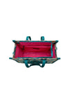 Wrangler Aztec Crossbody Tote Bag Turquoise