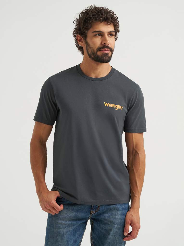 Wrangler Mens Bucking Bull Tee