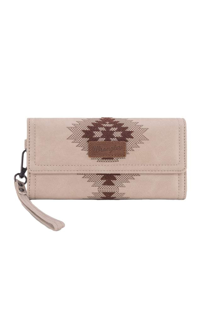 Wrangler Harper Aztec Beige Wallet